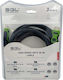 SGL HDMI 1.4 High Speed 1080p 120Hz Braided Cable HDMI male - HDMI male 3m Μαύρο