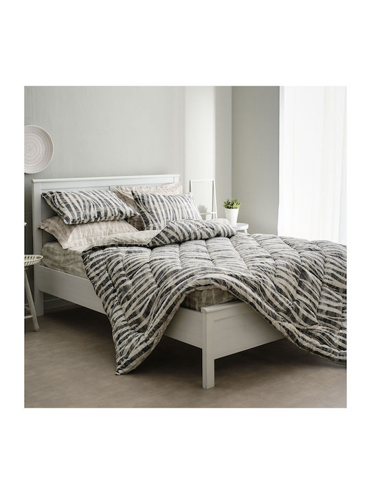 Charalambidis Textiles Duvet Cover Single 160x240 Safari Grey
