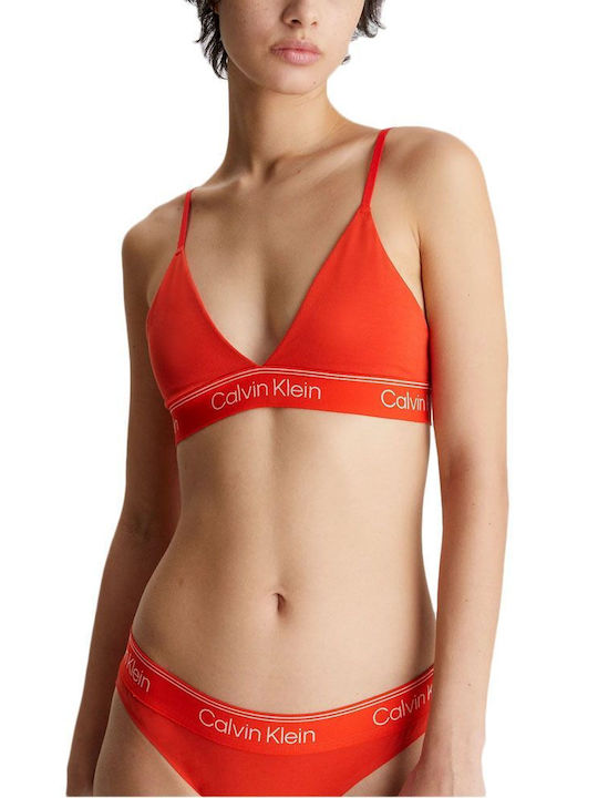 Calvin Klein Bralette Σουτιέν Πορτοκαλί Calvin Klein Bralette Σουτιέν Πορτοκαλί