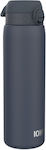 Ion8 Flasche Thermosflasche Rostfreier Stahl BPA-frei Navy Blue 1lt mit Mundstück