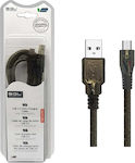 SGL Regular USB 2.0 to micro USB Cable Μαύρο 3m (097374)
