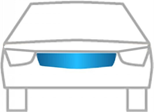 Heko Windabweiser Motorhaube Dark Fime für Volkswagen Passat 1Stück