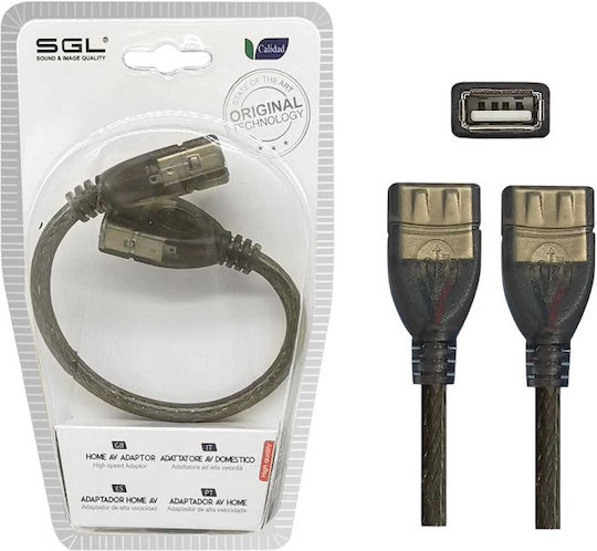 SGL Converter USB-A female to USB-A female 1pcs 098098
