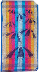 Summertiempo Beach Towel 150x75cm. Umbrellas