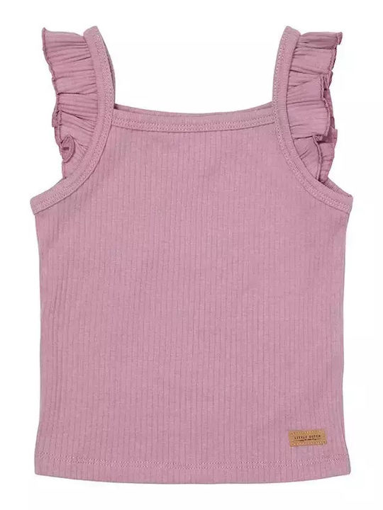 Little Dutch Kids Blouse Sleeveless Purple