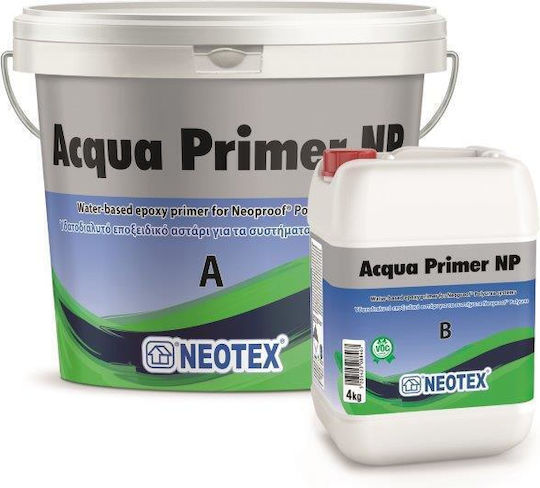 Neotex Acqua Primer NP Primer Water Soluble Epoxy Primer 2C (A+B) Suitable for Construction Materials 14kg