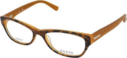 Guess Eyeglass Frame Braun GU2376 041