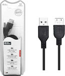 SGL USB 2.0 Cable USB-A male - USB-A female Μαύρο 1.5m (097213)