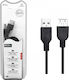 SGL USB 2.0 Cablu USB-A - USB-A female Negru 1.5m 097213