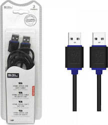 SGL 097282 USB 2.0 USB-A Male to USB-A Male Cable 3m