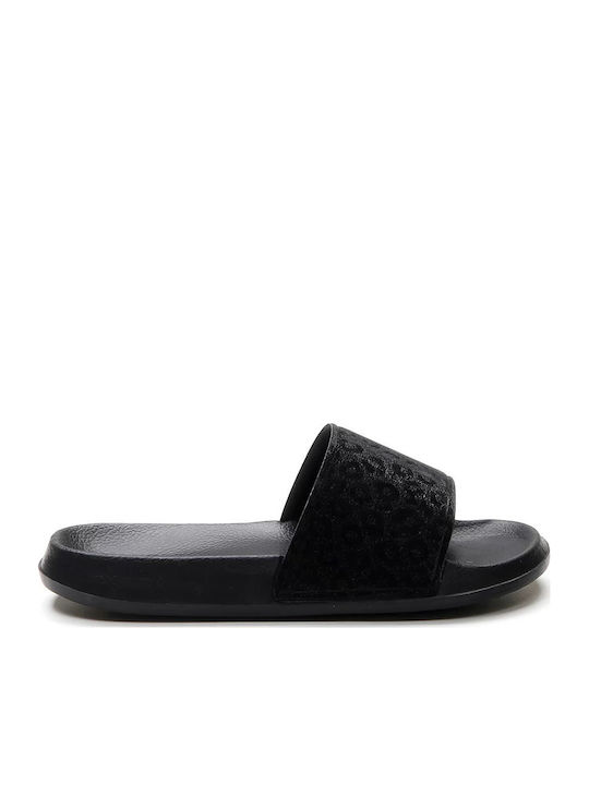 Lotto Gaya Slides În Culoare Neagră