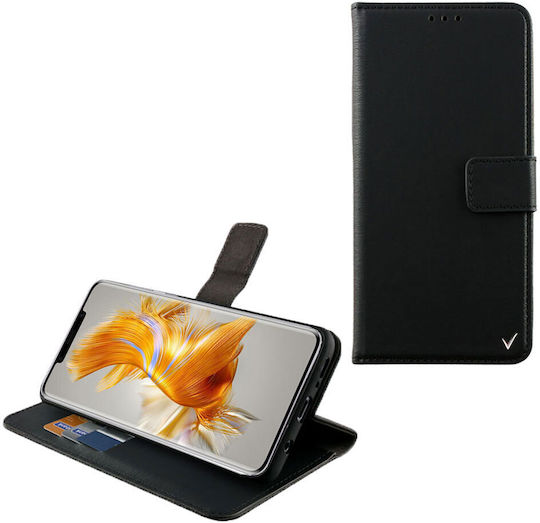 Volte-Tel Allure Magnet Clip Book Δερματίνης Μαύρο (Huawei Mate 50 Pro)