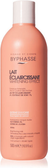 Byphasse Brightening Milk Whitening Effect Emulsion Reinigung Gesicht 500ml