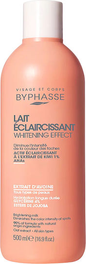 Byphasse Brightening Milk Whitening Effect Emulsion Cleansing Face 500ml