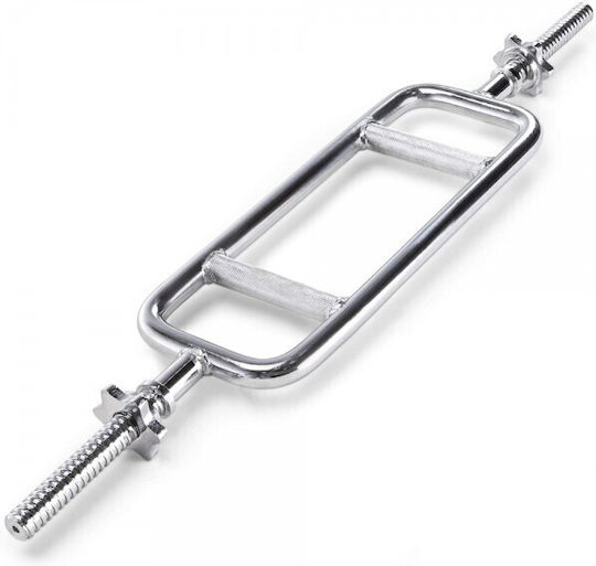 Viking Μπάρα Τρικεφάλων Φ28mm 6.5kg με Βιδωτά Κολάρα