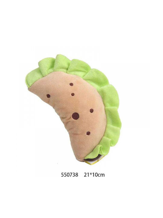 Dog Toy Cuddly Green 21cm