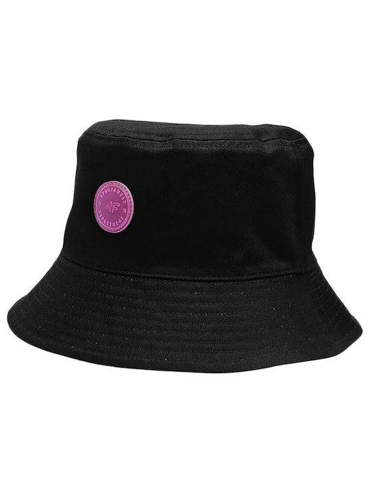 4F Kids' Hat Bucket Fabric Black