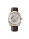 Ingersoll Watch Automatic with Brown Leather Strap