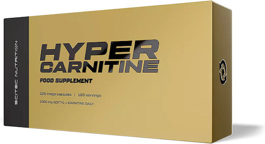scitec nutrition l carnitine Scitec Nutrition Hyper Carnitine 1000mg 120 κάψουλες