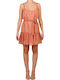 Ino Mei Athens Mini Grecian Dress 123138 - grapefruit