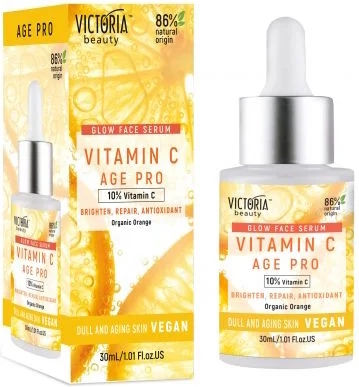 Victoria Beauty Vitamin C Age Pro Anti-aging Serum Face with Vitamin C for Radiance 30ml