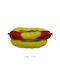 Hot Dog Toy Dog made of Rubber 13.5εκ. 12pcs