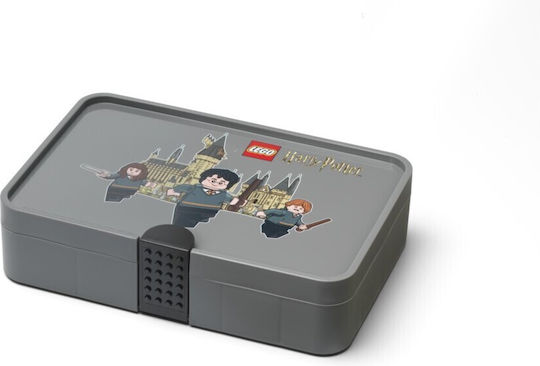 LEGO Kinder Aufbewahrungsbox aus Kunststoff Harry Potter Gray 26.7x17.8x6.6cm 1Stück