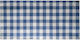 Finezza Tablecloth Blue Checkered 100x100cm 150pcs