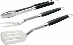 Jamestown Set de 3 unelte BBQ cu Furculiță, Spatula și Pensete Jamestown Set de 3 unelte BBQ cu Furculiță, Spatula și Pensete