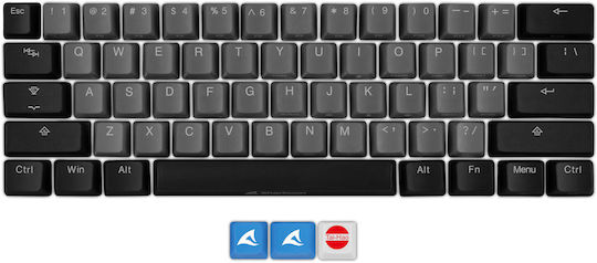 Sharkoon SKILLER SAC20 S4 ISO 61 PBT-Tastenkappen