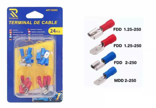 Insulated Terminal Kit 24pcs 105875