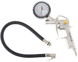 MTX Air Pressure Gauge with Tyre Inflator Pistol 573229