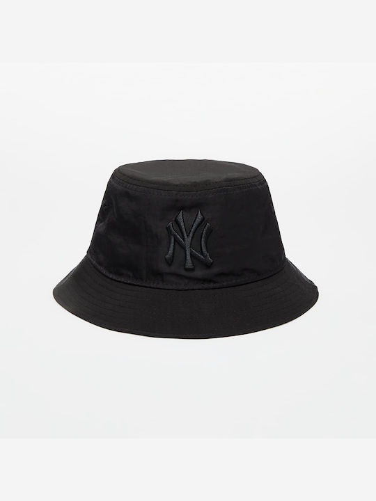 New Era York Yankees Υφασμάτινo Ανδρικό Καπέλο Στυλ Bucket Μαύρο