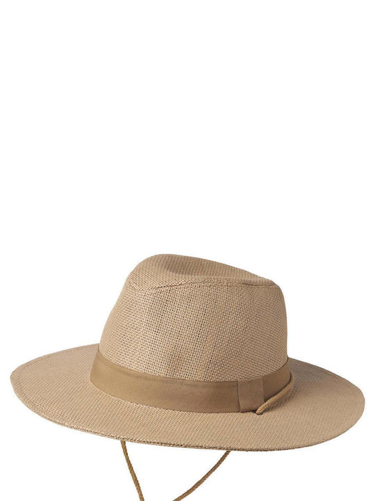 Jack & Jones Ψάθινο Ανδρικό Καπέλο Στυλ Safari Crockery