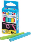 Carioca Σετ 10 Χρωματιστές Κιμωλίες