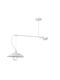 Fan Europe I-Eldorado-AP Modern Leuchte Wand mit Fassung E27 Weiß 128x83x30cm