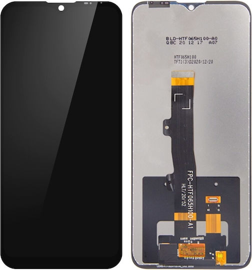 NetOne Οθόνη με Μηχανισμό Αφής για Motorola Moto E7i (Μαύρο)