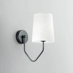 Fan Europe I-Sally-AP-Ner Lamp Wall Black 31.5x28x15cm