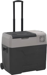 vidaXL Φορητό Ψυγείο 50lt Μαύρο vidaXL Φορητό Ψυγείο 50lt Μαύρο