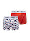 Ανδρικά Μποξεράκια Dulwich με Σχέδια 2Pack
