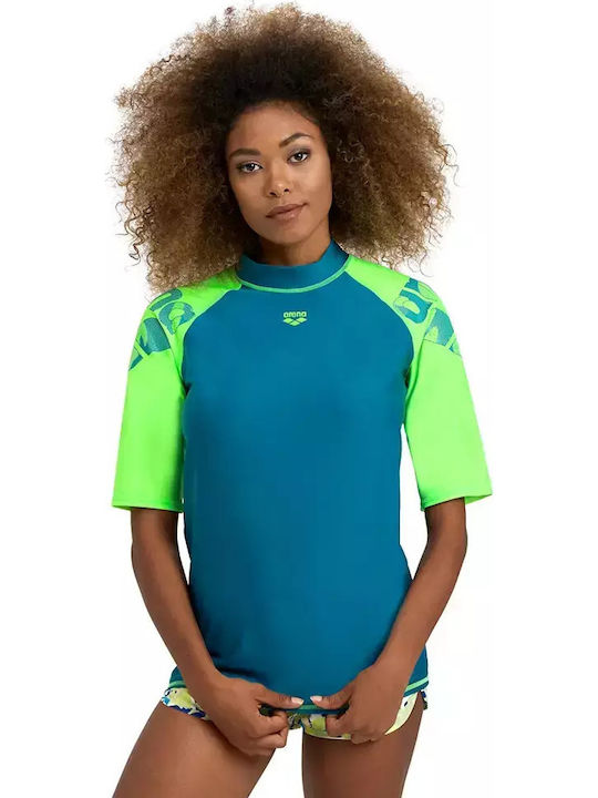 Arena Rash Vest Women's Short Sleeve Sun Protec...