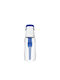 Dafi Solid Sticlă de apă cu paie și filtru 500ml Albastru