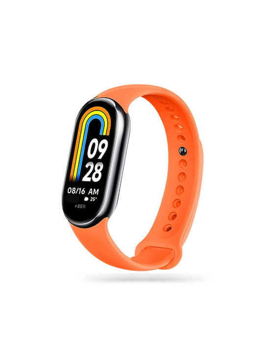 Tech-Protect ICONBAND Каишка Силикон с Pin Оранжев (Smart Band 8 / 8 NFC)