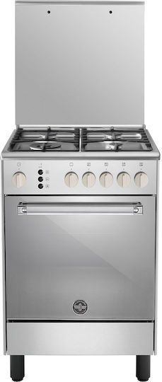 La Germania CLS6 4C 81 C X GPL Gasherd 65Es B59.5cm. Inox