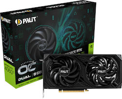 Palit GeForce RTX 4060 Ti 8GB GDDR6 Dual OC Placă Grafică