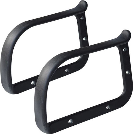 HomeMarkt Stuhl Arm aus Kunststoff Geeignet für Stuhl,Stock in Schwarz Farbe 2Stück