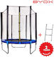 Byox Outdoor Trampoline 183cm with Net & Ladder