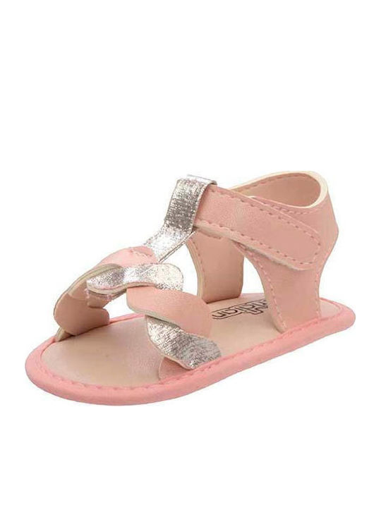 Meridian Shoes Sandale pentru bebeluși Roz