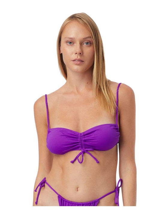 Minerva Strapless Bikini Nairobi Purple