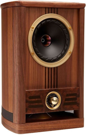 Fyne Audio Vintage Five Pair of Hi-Fi Speakers Bookself 50W 2 No of Drivers W21.9xD26xH35cm. Walnut